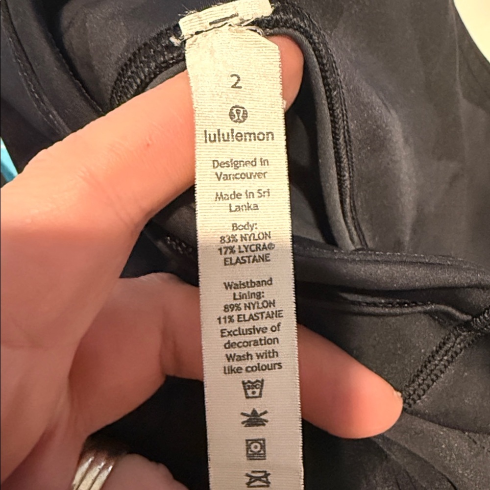 Lululemon Fast and Free Tight II 25" *Non-Reflective Nulux Incognito Camo SZ‎ 2 - Picture 4 of 10